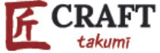 CRAFT takumi logo with red kanji of takumi
